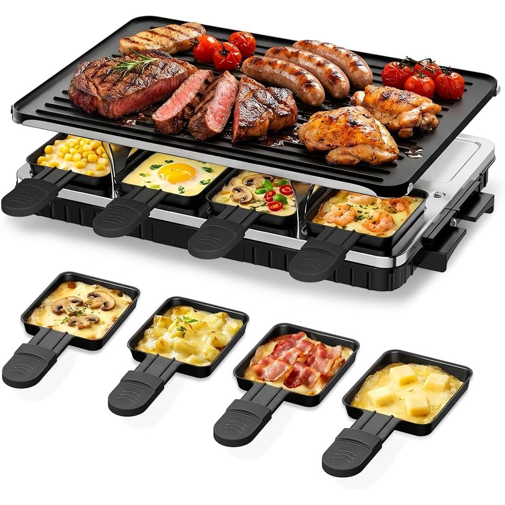 Raclette Grill Table - Grill do raclette, grill koreański 2w1