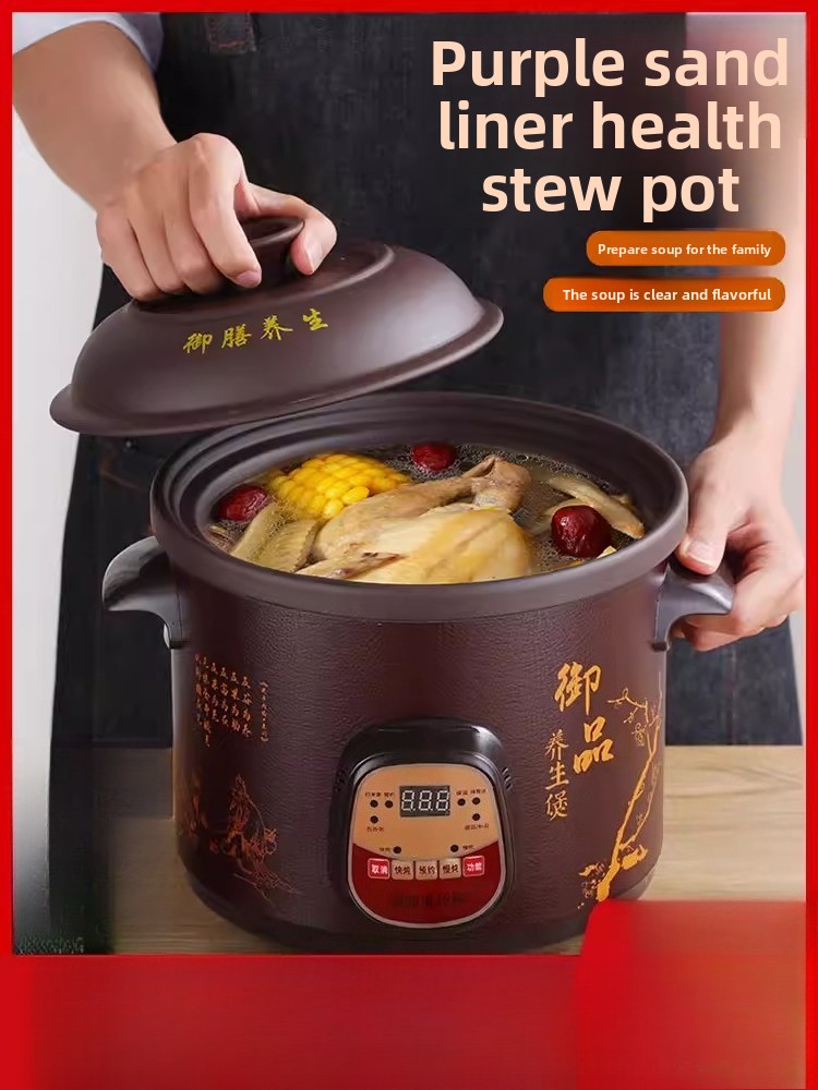 Slow Cooker Ceramic - W pełni automatyczny elektryczny garnek wolnowarowy