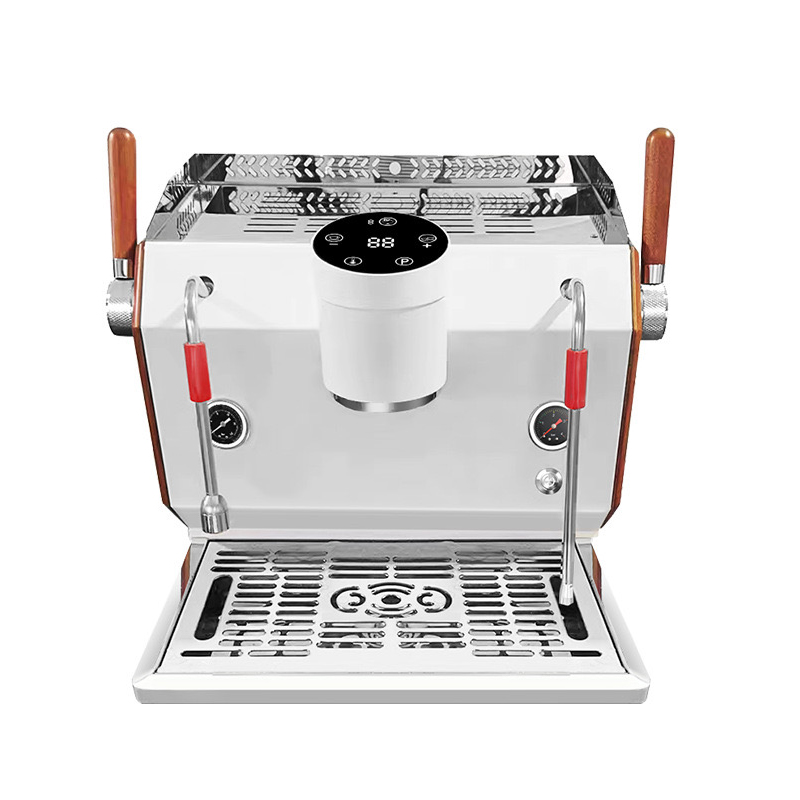 Espresso Machine Semi Auto - Profesjonalny ekspres do cappuccino, elektroniczny, półautomatyczny,