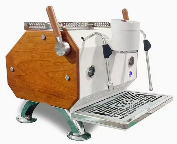 Espresso Machine Semi Auto - Profesjonalna, komercyjna, dwugłowicowa, półautomatyczna, elektryczna maszyna