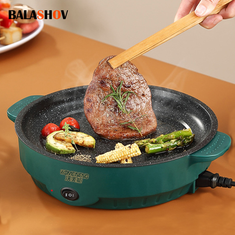 Slow Cooker Ceramic - Elektryczna patelnia do smażenia 220V do