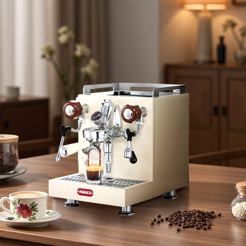 Espresso Machine Semi Auto - Ekspres do kawy MDK White 58mm