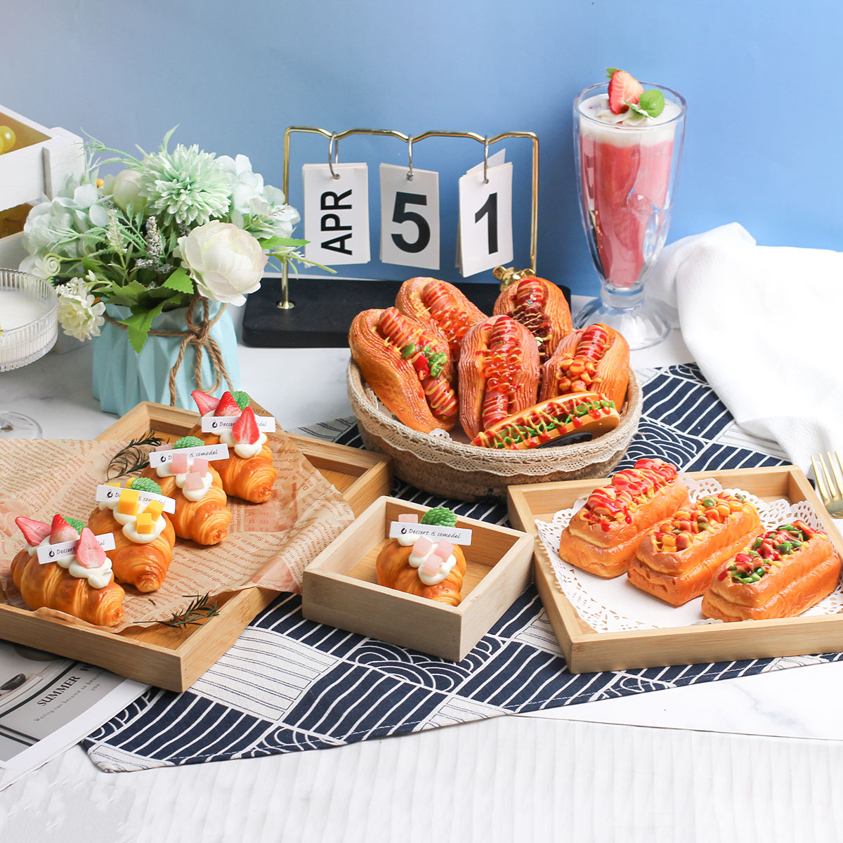 Kitchen Appliances Ideas - Zestaw 3 magnesów na lodówkę z