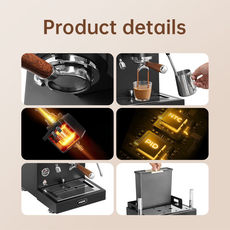 Ekspres do kawy MDK Commercial – Espresso Machine Semi Auto recenzja i cena