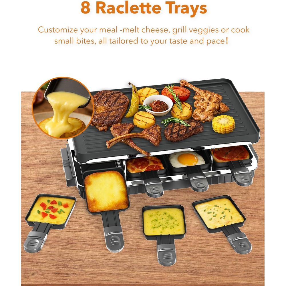 Grill do raclette, grill korea – Raclette Grill Table recenzja i cena
