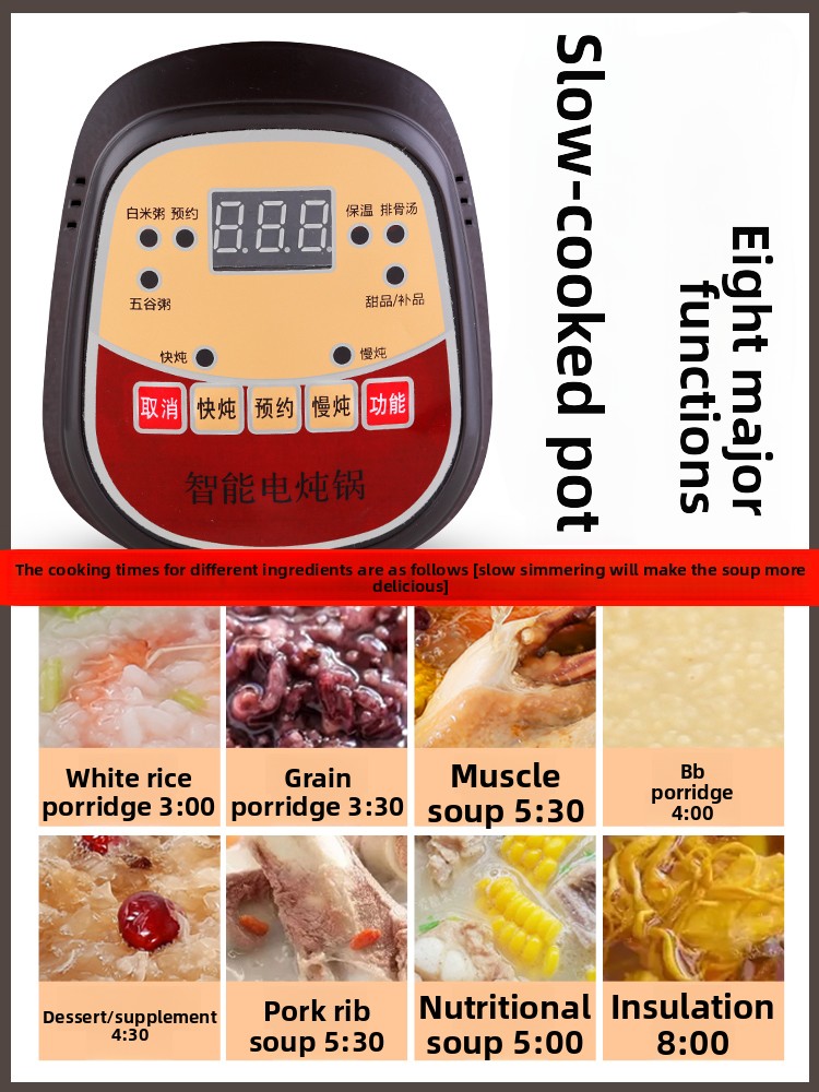 W pełni automatyczny elektrycz – Slow Cooker Ceramic recenzja i cena