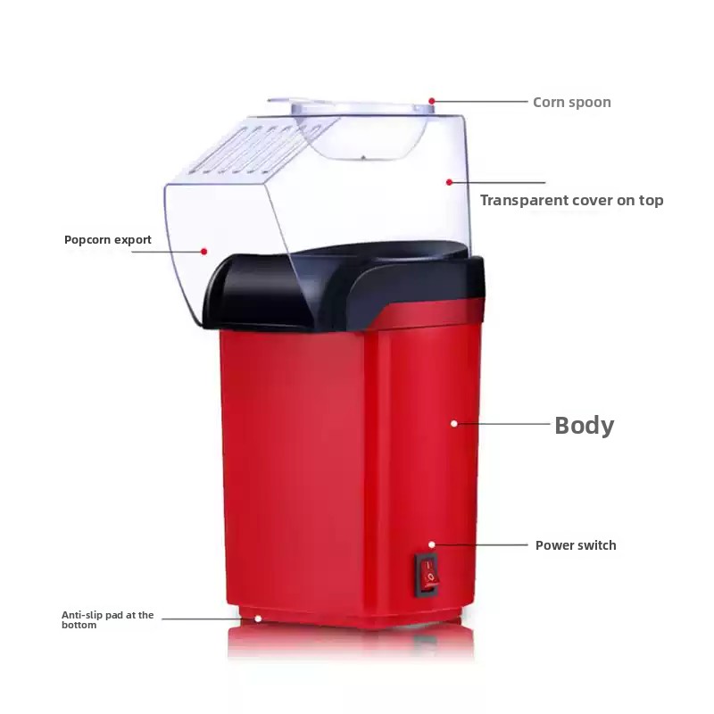 Maszyna do popcornu na gorące  – Air Popcorn Maker recenzja i cena