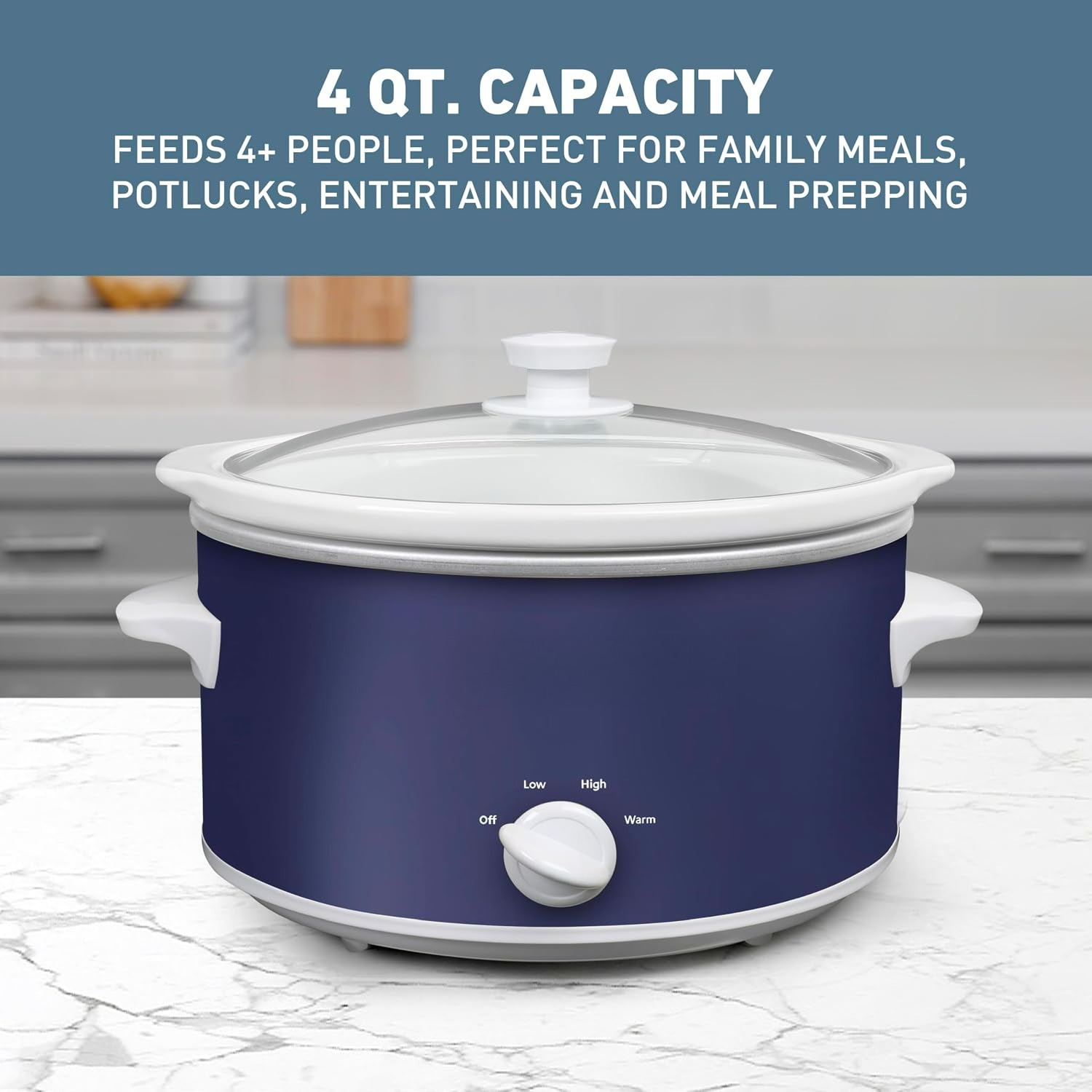 Wolnowar 4-kwartowy, w stylu g – Slow Cooker Ceramic recenzja i cena