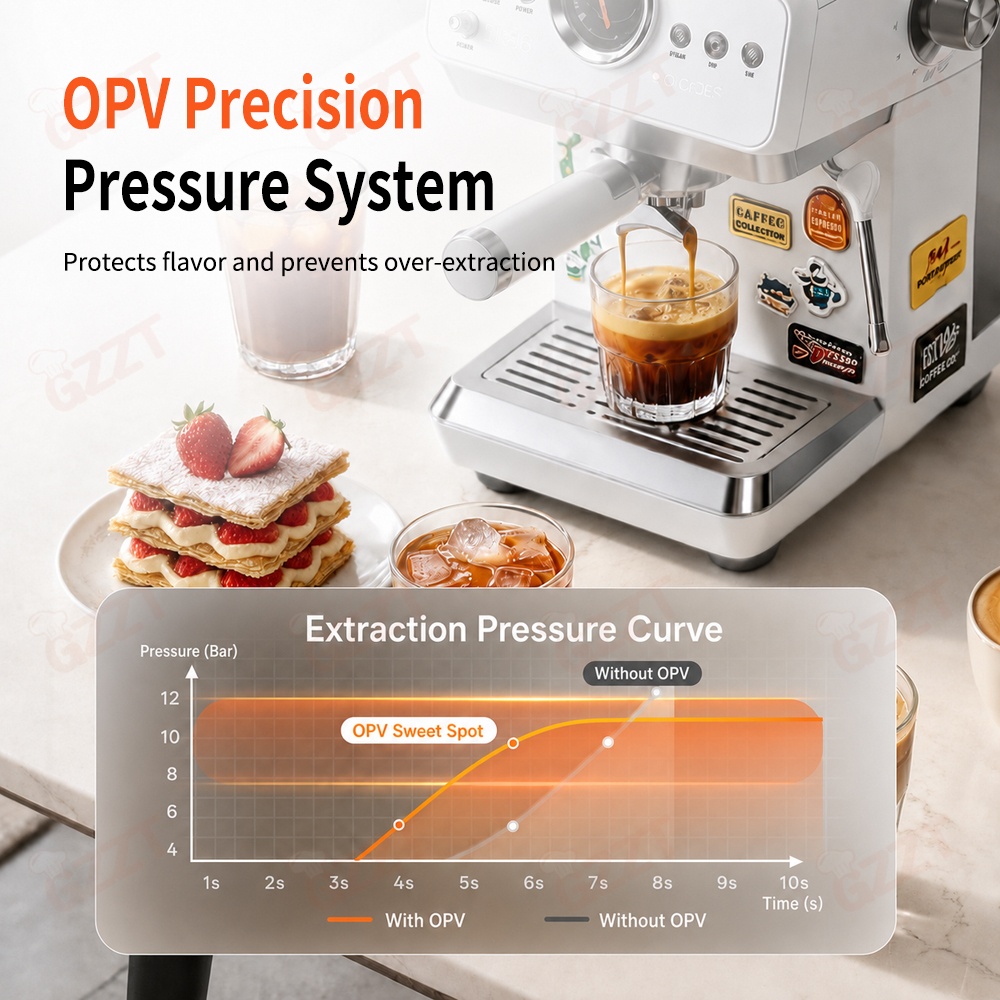 Półautomatyczny ekspres do kaw – Espresso Machine Semi Auto recenzja i cena