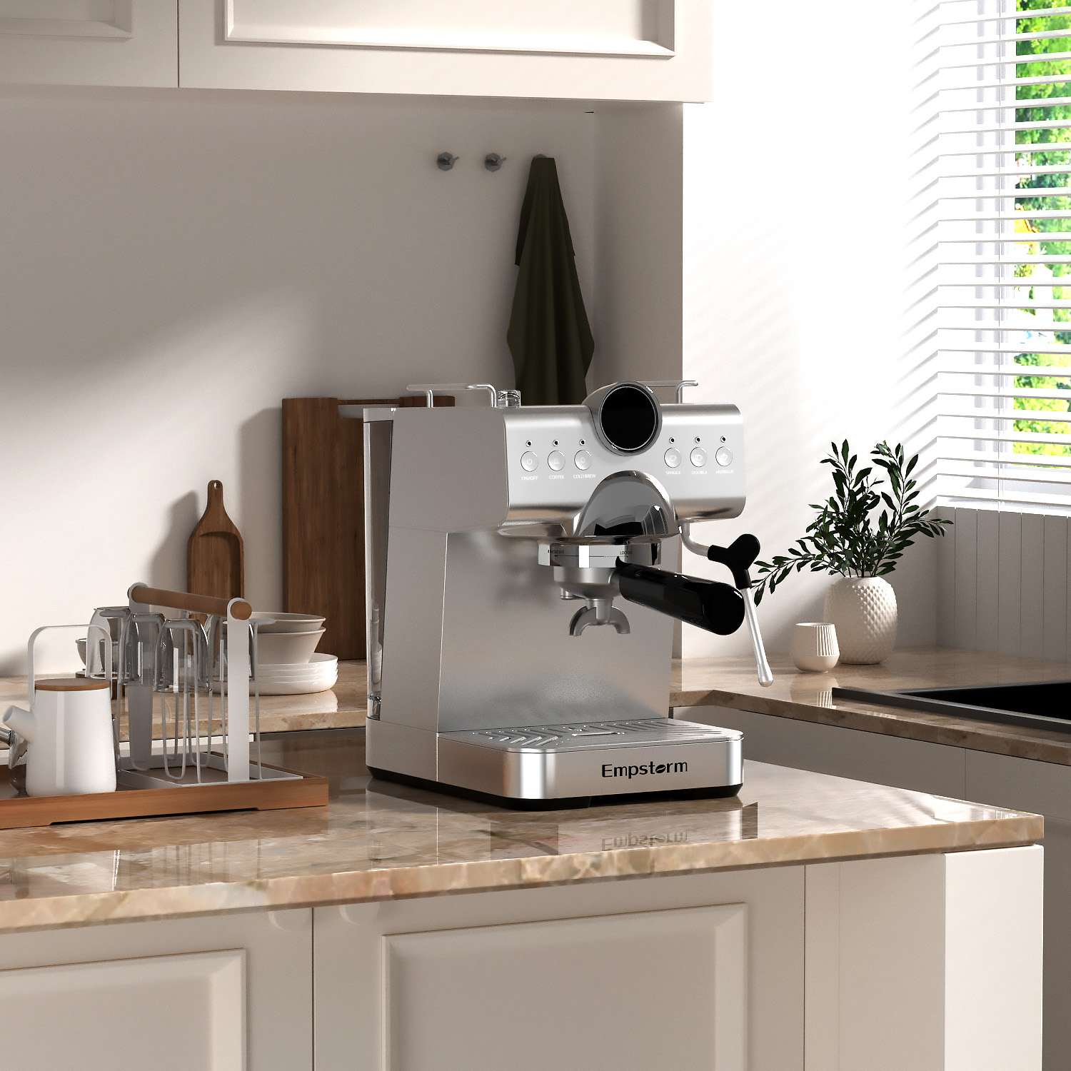 Empstorm CB1 Elektryczna, nowo – Espresso Machine Semi Auto recenzja i cena