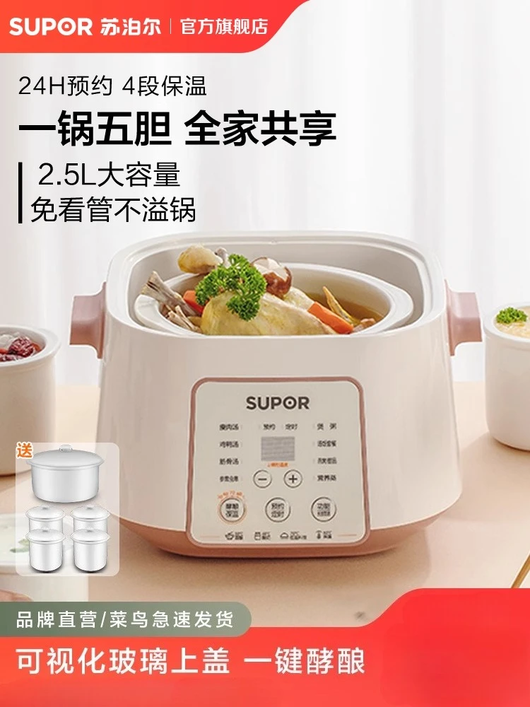 Elektryczny garnek do gotowani – Slow Cooker Ceramic recenzja i cena
