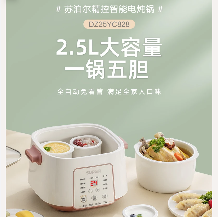 Elektryczny garnek do gotowani – Slow Cooker Ceramic recenzja i cena