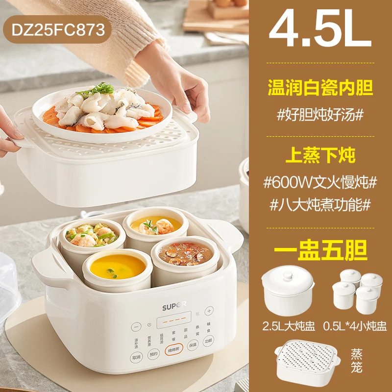 Elektryczny garnek do gotowani – Slow Cooker Ceramic recenzja i cena