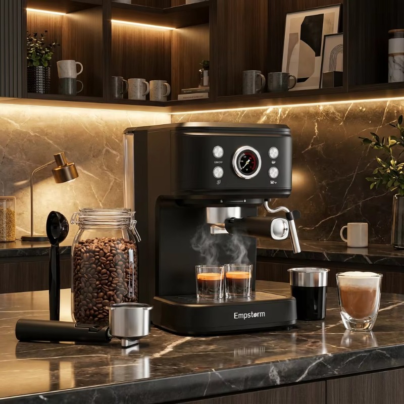 Półautomatyczny ekspres do kaw – Espresso Machine Semi Auto recenzja i cena