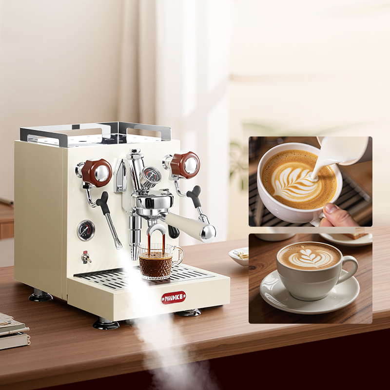 Ekspres do kawy MDK White 58mm – Espresso Machine Semi Auto recenzja i cena