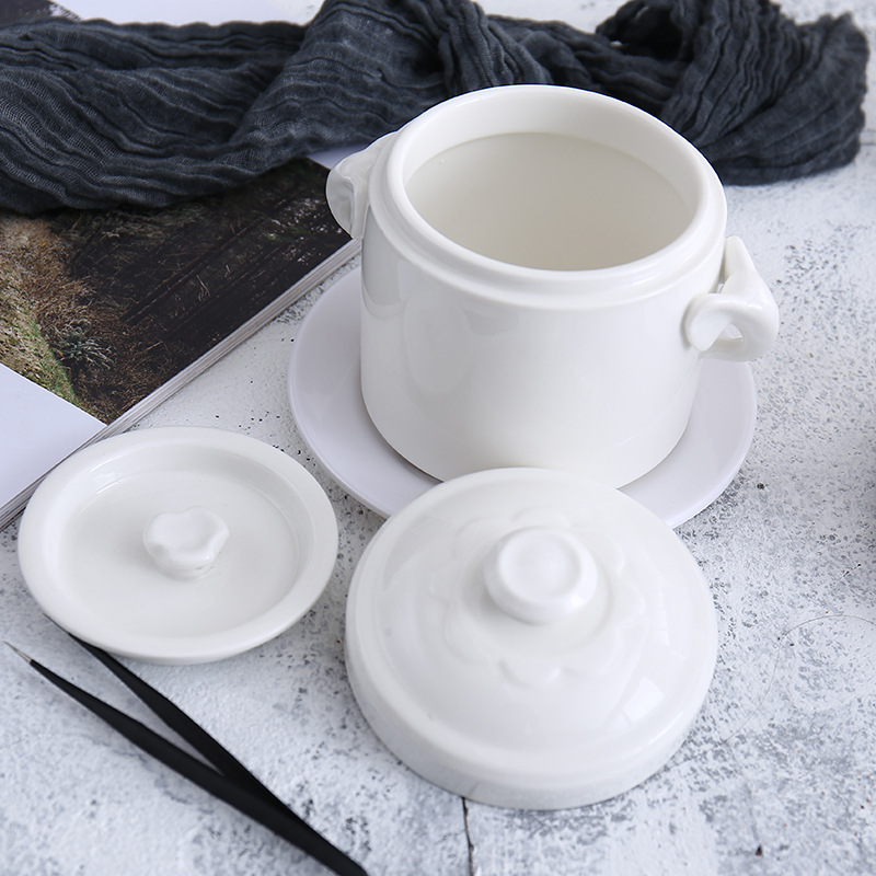 Czysty biały ceramiczny garnek – Slow Cooker Ceramic recenzja i cena