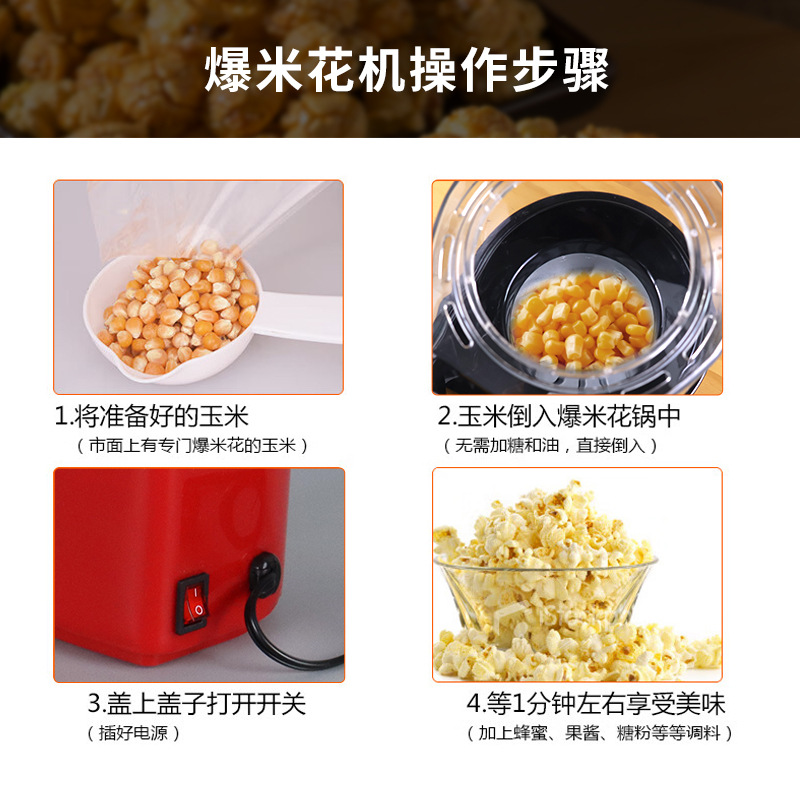 Mini Maszyna do Popcornu na Go – Air Popcorn Maker recenzja i cena