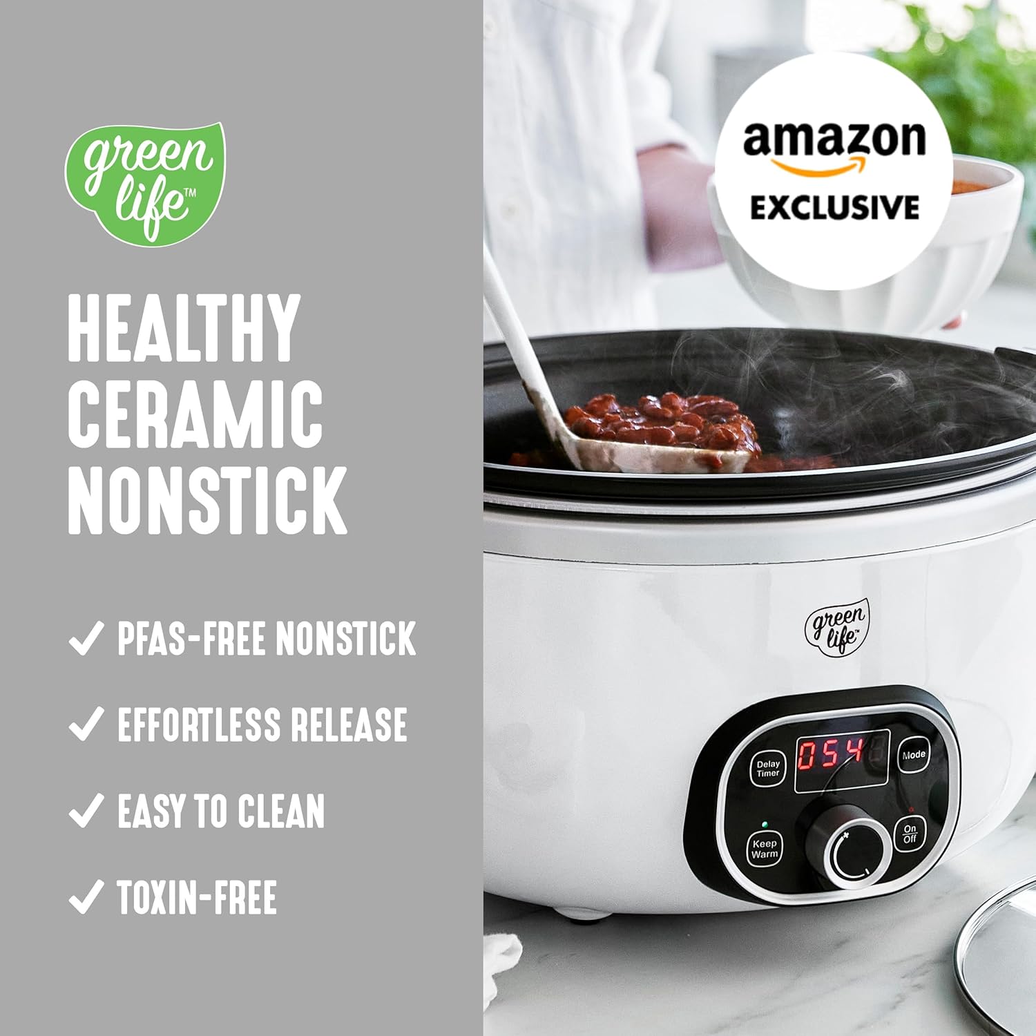 Programowalny wolnowar 8QT z c – Slow Cooker Ceramic recenzja i cena