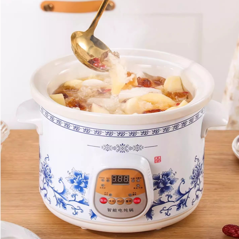 Automatyczny elektryczny garne – Slow Cooker Ceramic recenzja i cena