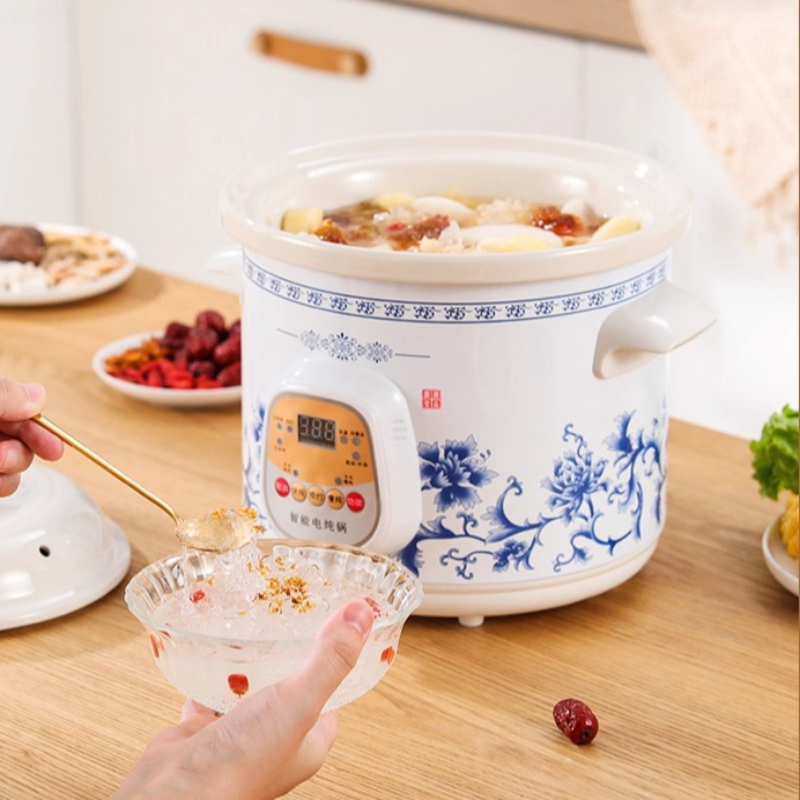 Automatyczny elektryczny garne – Slow Cooker Ceramic recenzja i cena